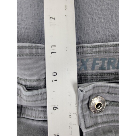 Duluth Flex Fire Hose Pants Mens 36x30 Gray Cargo Workwear Utility Standard Fit - Picture 8 of 14